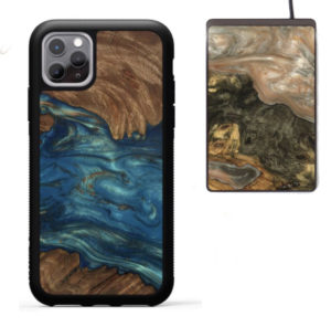 Wood Burl & Resin Phone Case & Wireless Charger Don’t settle for a boring phone case, get a statement piece that is as unique as you are! Beautifully unique, each case is one of a kind. Add on a wireless charger to match! $49 + • carved.com