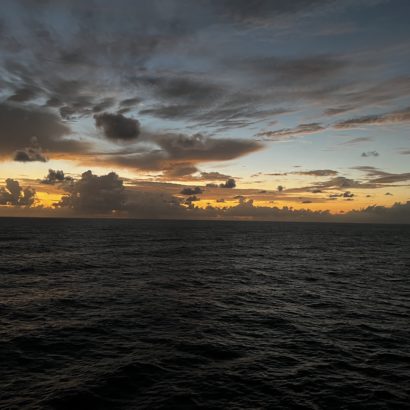 Enjoying one of many Beautiful Sunsets