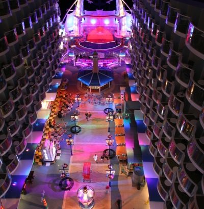 Night View of the Boardwalk