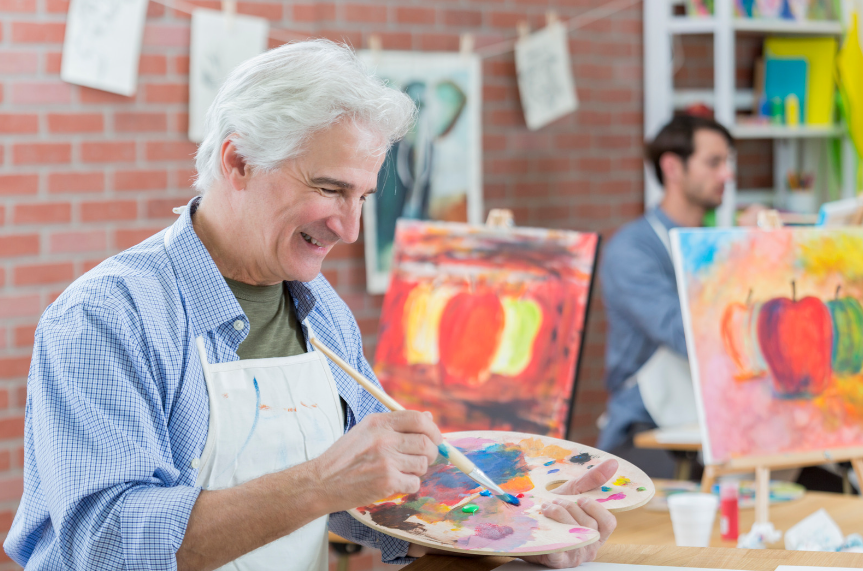 Art classes for seniors